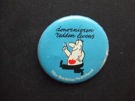 Nierstichting Nederland, donor nieren redden levens